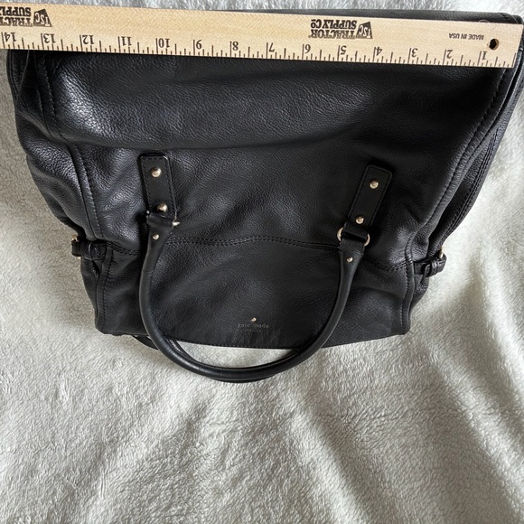 ♠️ Kate Spade Cobble Hill Black Leather Leslie Tote Bag - Picture 11 of 16